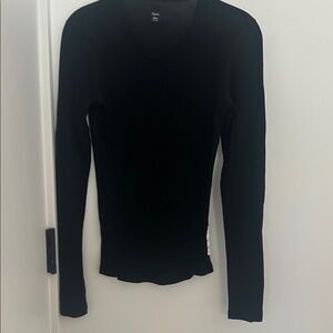 Rapha merino wool base layer Black Long Sleeve Women's Top